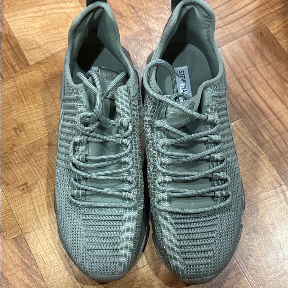 Steve Madden Men's Olive Sneakers